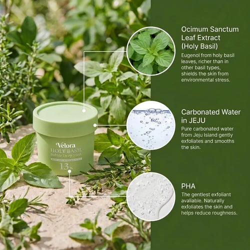 Holy Basil Bubble Deep Mask